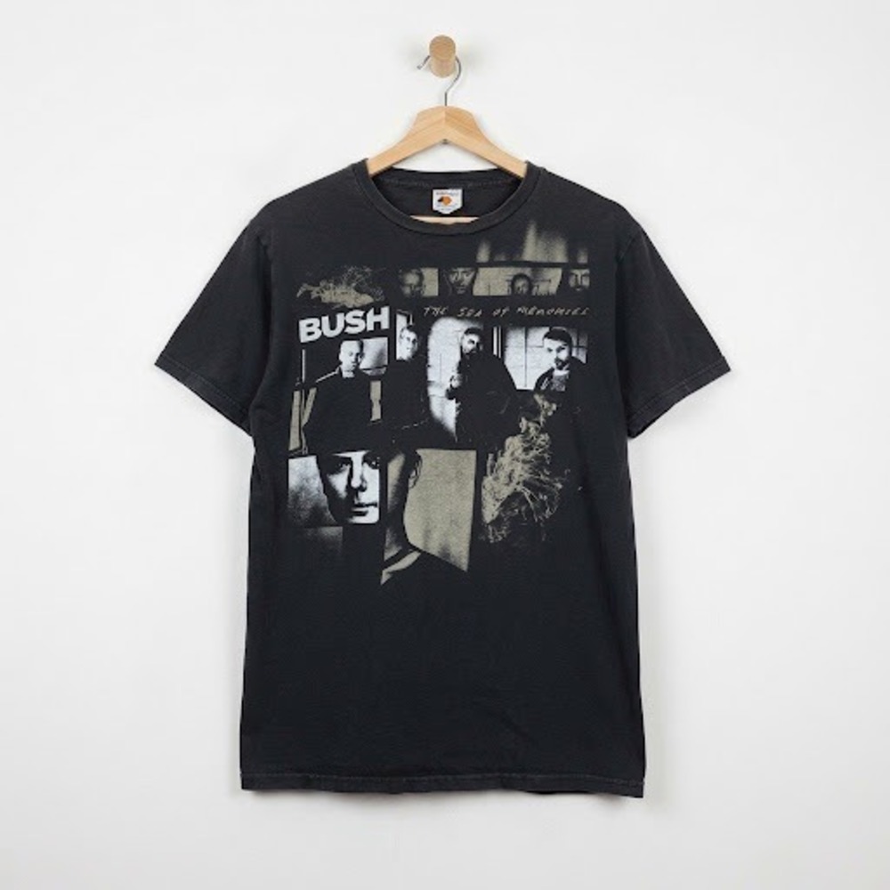 2011 Bush Sea Of Memories Tour Band Tee Grunge Alt Rock T-Shirt M Gavin Rossdale